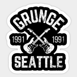 90's Grunge Seattle Sticker